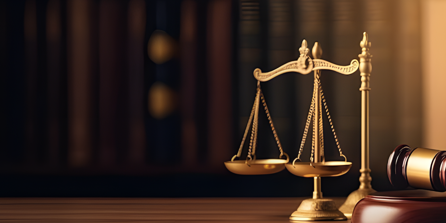 Legal scales background